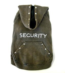 Black SECURITY sweatshirt