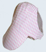 Pink Gingham Cap